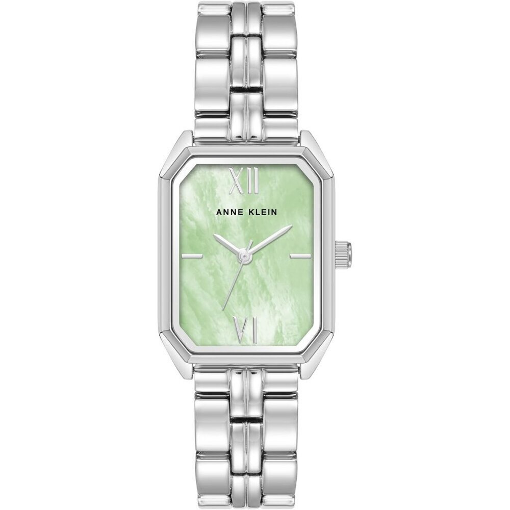 Women's Mint Green Stainless Steel Water Resistant Bracelet Adjustable Watch